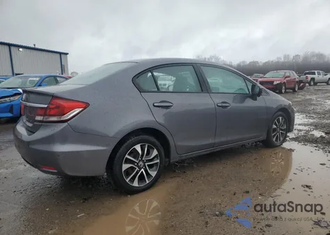 2014 Honda Civic Ex from USA, damaged, VIN 2HGFB2F86EH523802